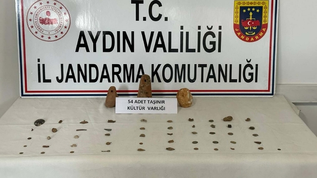 Aydın'da tarihi eser operasyonu; 1 gözaltı