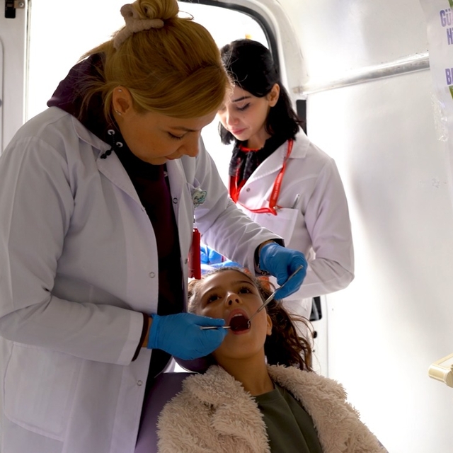 Trabzon'da "Ağız ve Diş Sağlığı Gezici Tarama Aracı" tanıtıldı