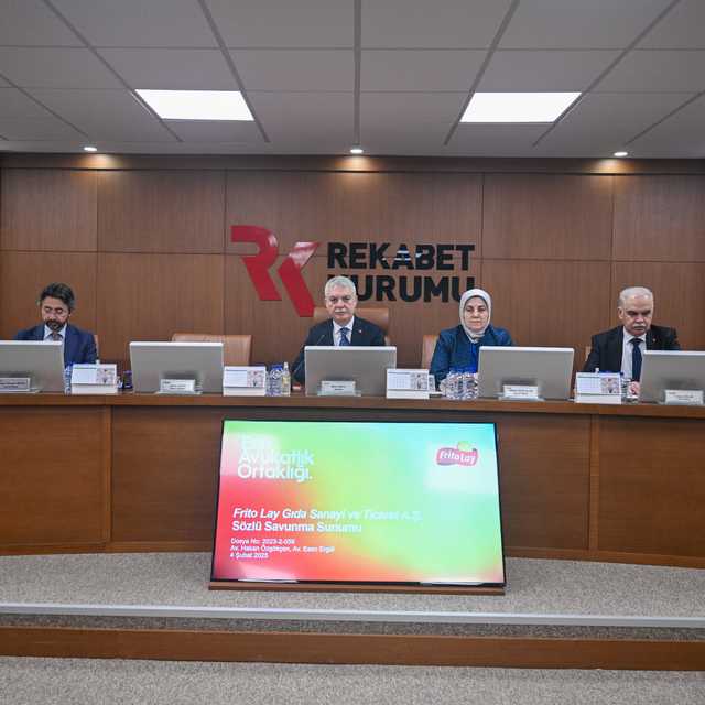 Rekabet Kurulunun Frito Lay'e ilişkin soruşturmasının sözlü savunma toplant...