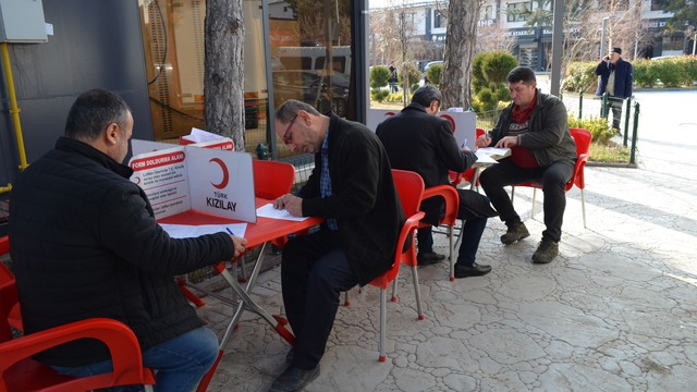Şabanözü'nde kan bağışı kampanyası düzenlendi