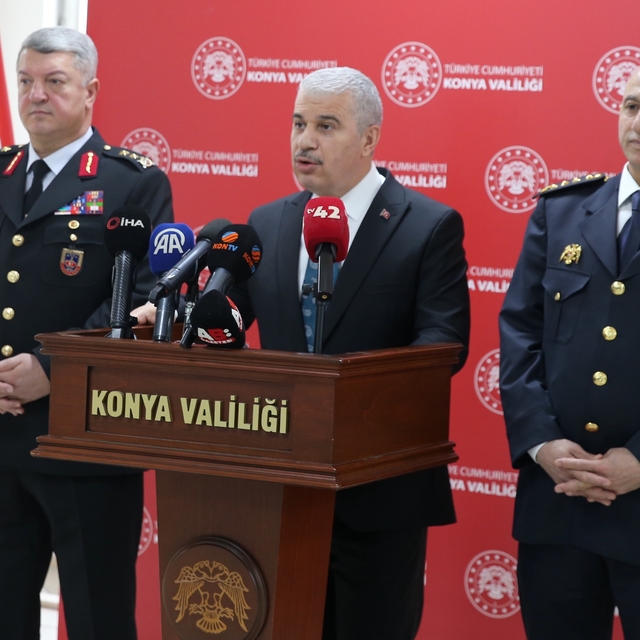 Konya'da Asayiş ve Güvenlik Toplantısı yapıldı