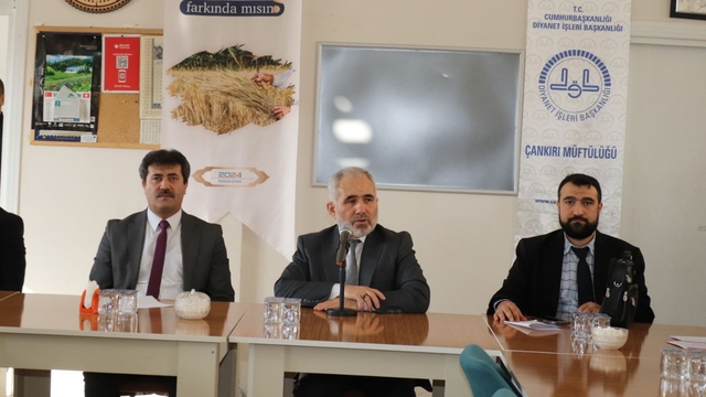 Çankırı Müftülüğünce "Gençlik Hizmetleri Yerinde Rehberlik Programı" yapıldı