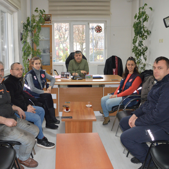 Havza'da "Atık Motor Yağlarının Toplanması Projesi" değerlendirildi