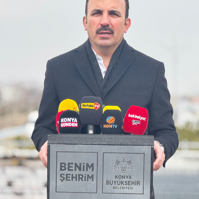 Konya Büyükşehir Belediye Başkanı Uğur İbrahim Altay, Konyaray'da incelemel...