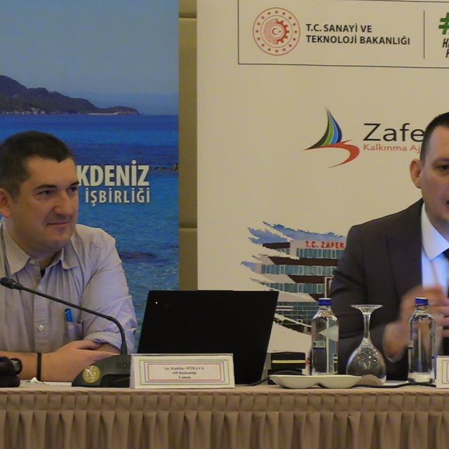 Afyonkarahisar'da Interreg NEXT Akdeniz Havzası programı bilgilendirme topl...