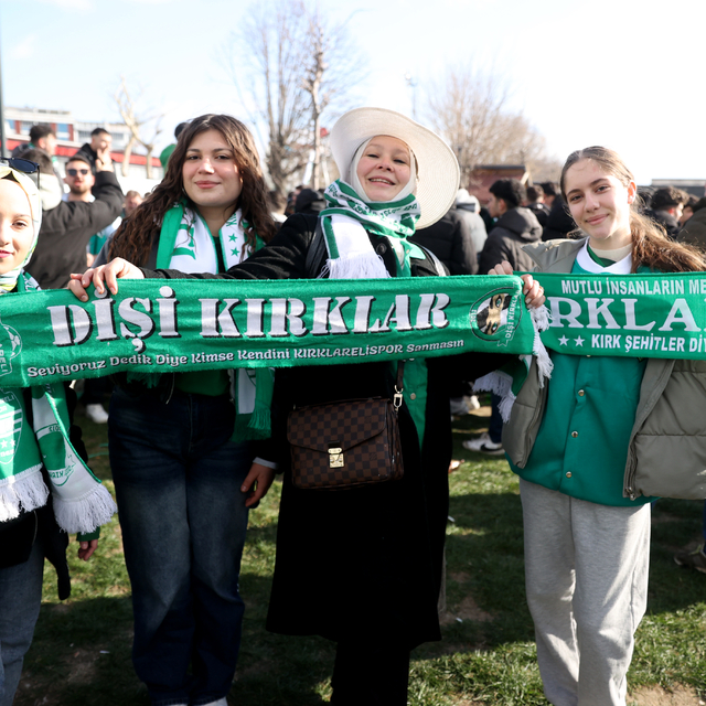 Kırklarelispor taraftarında Beşiktaş heyecanı