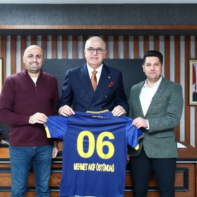 MKE Ankaragücü Kulübünden Türkiye Voleybol Federasyonuna ziyaret