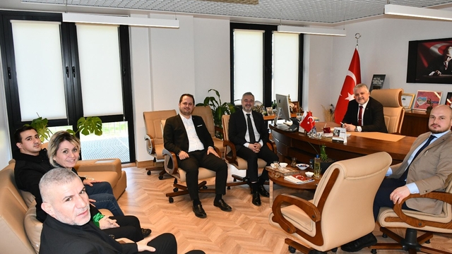 AK Parti Milletvekili Sarıçam'dan Lüleburgaz Belediye Başkanı Gerenli'ye ziyaret