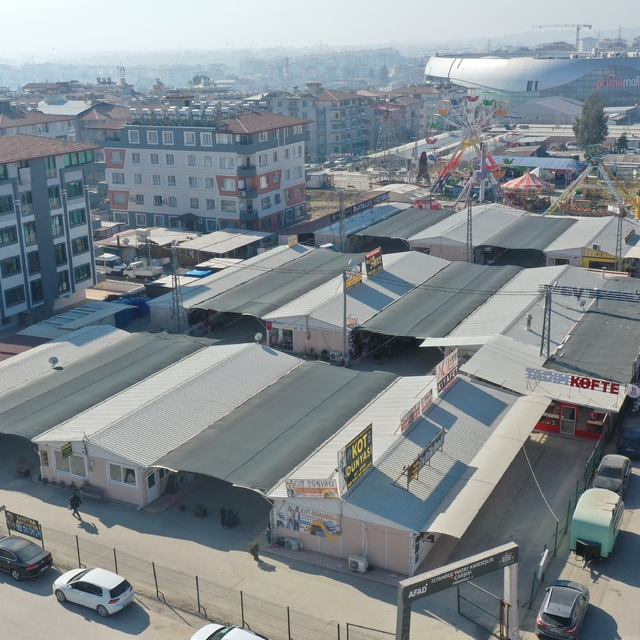 6 ŞUBAT DEPREMLERİNİN İKİNCİ YILI - Hatay'ın "kardeşlik çarşısı" depremzede...