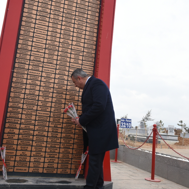 Malatya'da 6 Şubat depremlerinde hayatını kaybedenler anıldı