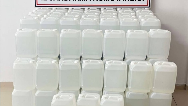 Niğde'de 470 litre kaçak etil alkol ele geçirildi