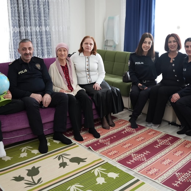 Tekirdağ Emniyet Müdürü Turanlı'dan şehit ailelerine ziyaret