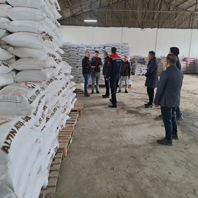 Sakarya'da gübre dağıtım firmaları denetlendi