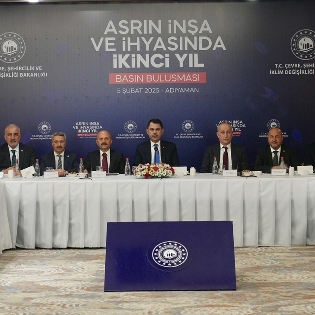Bakan Kurum, "Asrın İnşası ve İhyasında İkinci Yıl" basın buluşmasında konu...