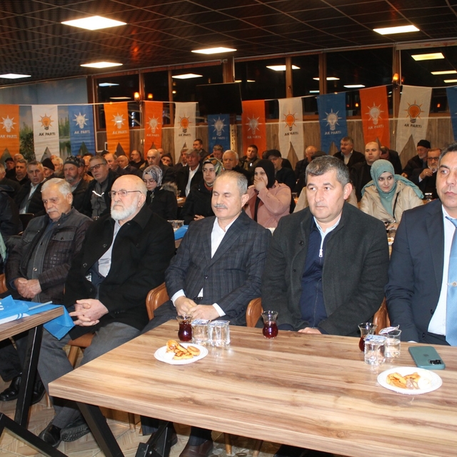 AK Parti Çay İlçe Danışma Meclis toplantısı yapıldı