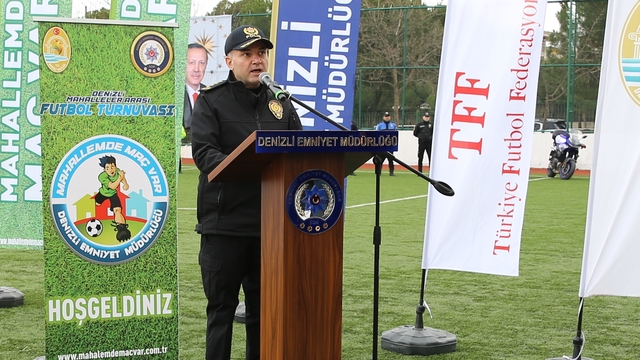 Denizli'de "Mahallemde Maç Var" futbol turnuvası başladı