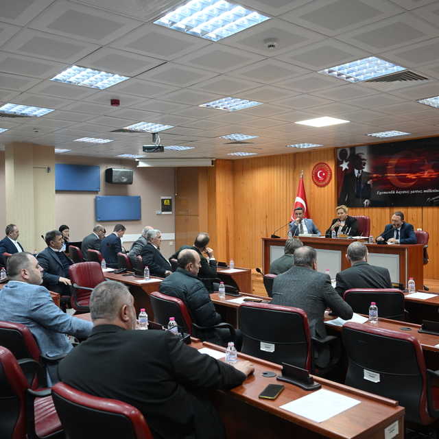 Edirne İl Genel Meclisi şubat ayı toplantıları devam ediyor