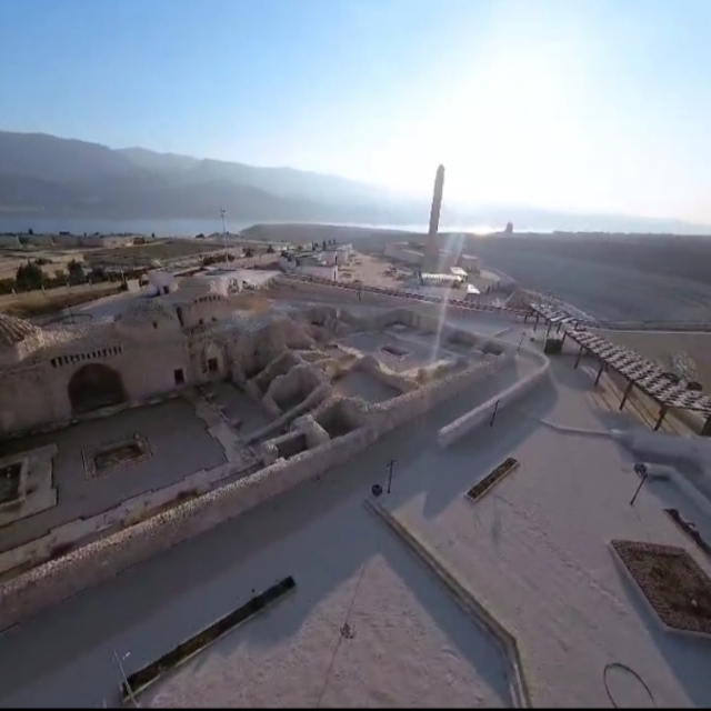 Batman'da Şaab Vadisi ve Arkeopark, dronla görüntülendi