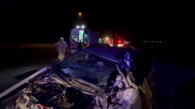 Elazığ'da bariyere çarpan otomobildeki 4 kişi yaralandı