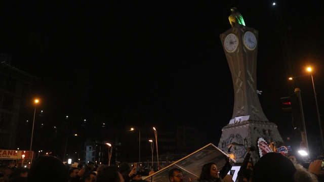 Adıyaman'da depremin 2'nci yıldönümünde 'sessiz' yürüyüş