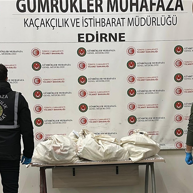 Kapıkule'de TIR'da 67 kilo uyuşturucu ele geçirildi