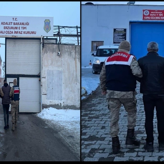 Erzurum'da çeşitli suçlardan aranan 36'sı hükümlü 98 şüpheli yakalandı