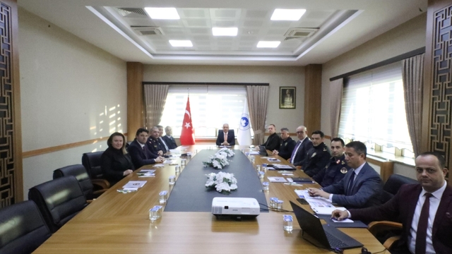 Kırklareli'nde Üniversite Güvenlik Tedbirleri Koordinasyon Kurulu toplandı