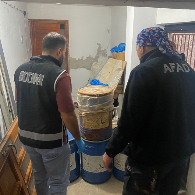 Antalya'da 177 kilogram sodyum siyanür ele geçirildi