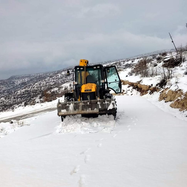Bingöl, Şırnak ve Siirt'te kar ve tipi etkili oldu