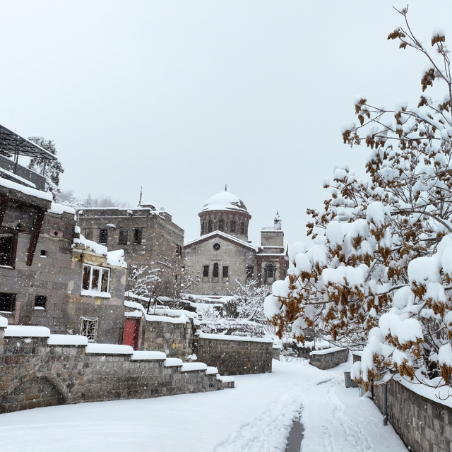 Kayseri'de kar yağışı etkisini sürdürüyor