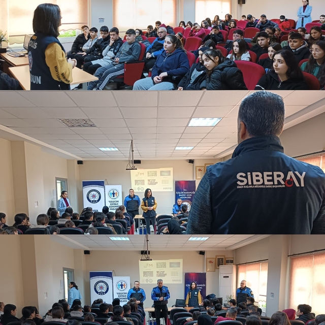 Samsun'da öğrencilere siber güvenlik semineri verildi