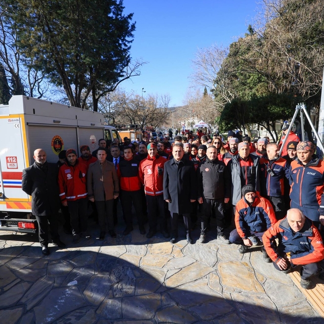 Kahramanmaraş merkezli depremlerde hayatını kaybedenler Muğla'da anıldı