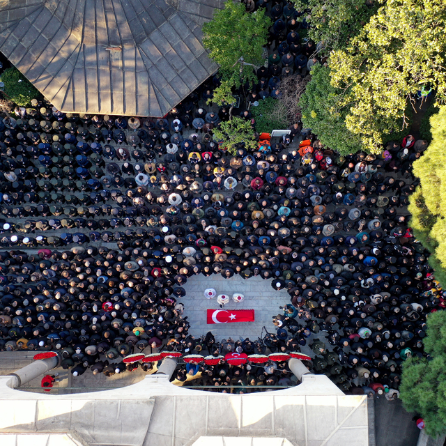 Şehit Piyade Komando Binbaşı Yetişen, son yolculuğuna uğurlandı