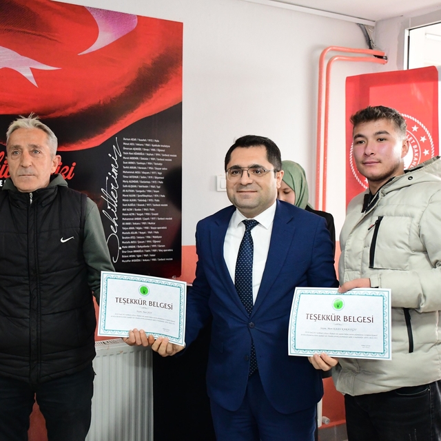 Samsun'da denetimli serbestlik kapsamında okullarda onarım yapıldı