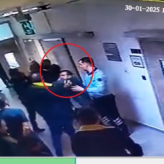 Yakalanan hükümlüyü, hastaneden kaçırmaya çalıştılar; o anlar kamerada