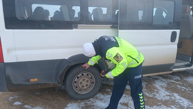 Yozgat'ta okul servisleri denetlendi