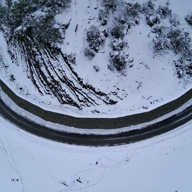 Sinop'ta kar yağışı etkili oluyor