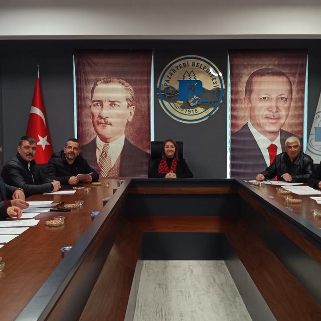 Pazaryeri Belediyesi Olağan Meclis Toplantısı yapıldı
