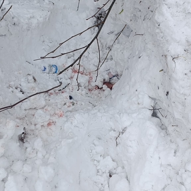 Kar motoruyla kaza yaptı; gömüldüğü kardan orman işçileri kurtardı