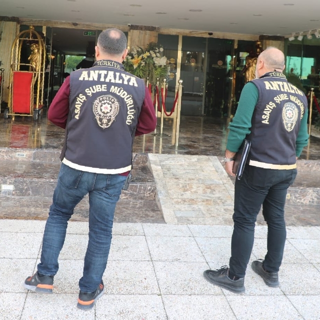 Antalya'da günübirlik kiralanan yerler denetlendi