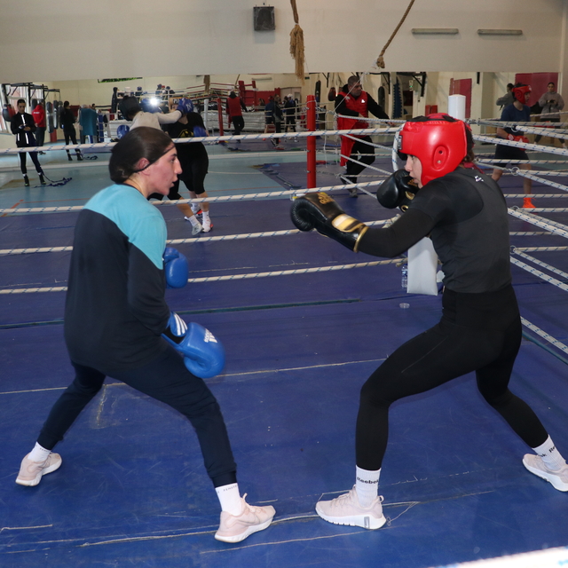 Kadın Boks Milli Takımı Kastamonu'da kampa girdi