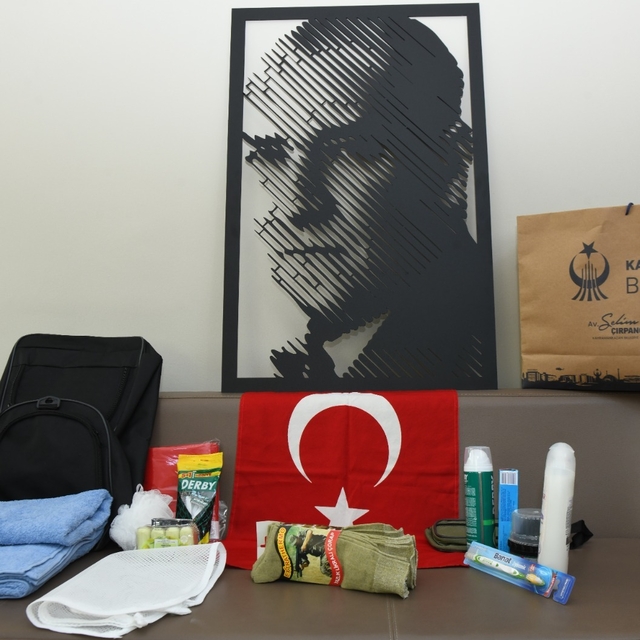 Kahramankazan Belediyesince "Askerin Çantası Bizden" uygulaması başlatıldı