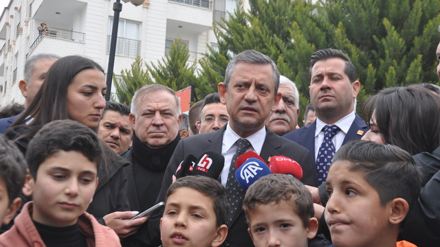 CHP Genel Başkanı Özgür Özel Hatay'da (2)