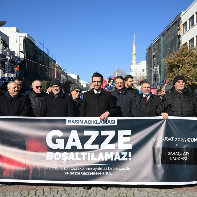 Edirne'de ABD Başkanı Trump'ın Gazze planına tepki