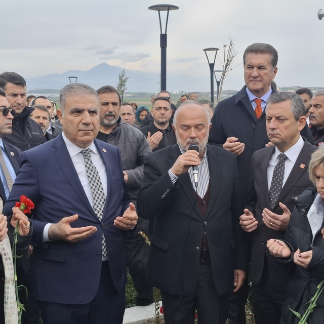 CHP Genel Başkanı Özgür Özel Hatay'da (3)