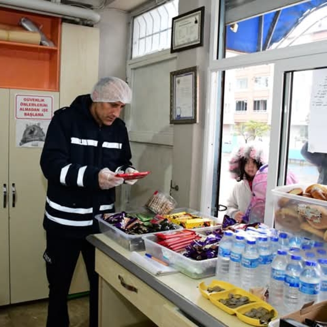 Terme'de okul kantinleri denetlendi