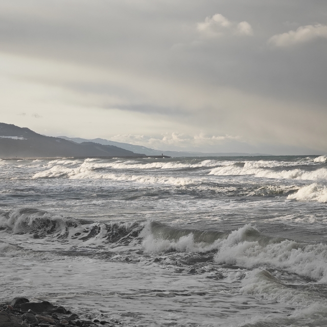 Karadeniz'de şiddetli rüzgar etkili oluyor
