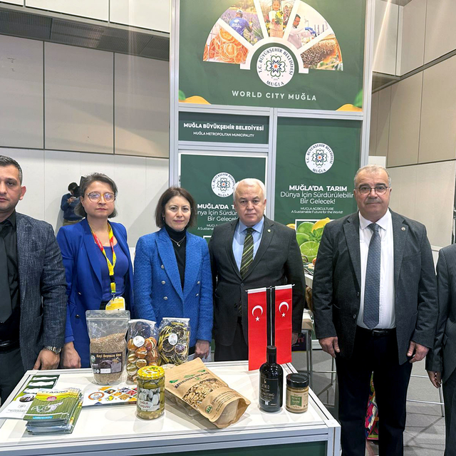 Fethiye ve Seydikemer'in tarım ürünleri Almanya'da tanıtıldı