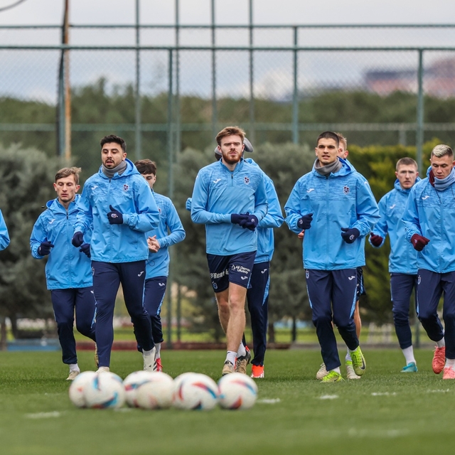 Trabzonspor, Eyüpspor maçının hazırlıklarını sürdürdü