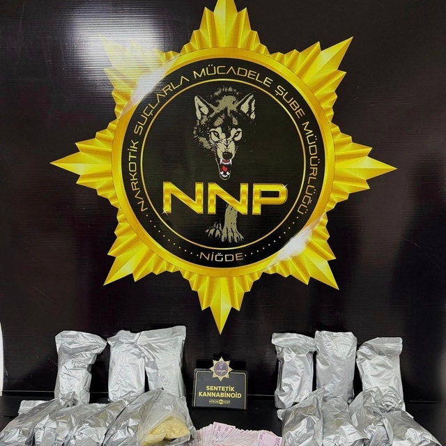 Niğde'de uyuşturucu operasyonunda 2 zanlı tutuklandı
